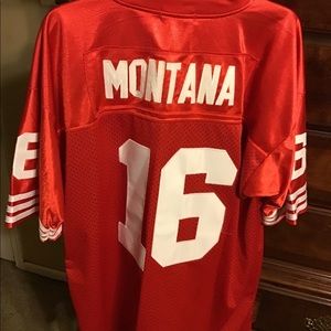 Mitchell & Ness Shirts - Joe Montana shortsleeved Jersey Mitchell & Ness Shirts - Joe Montana shortsleeved Jersey